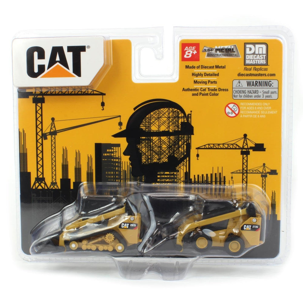 Diecast Masters Caterpillar 297D2 operator cab detail with fine craftsmanship.