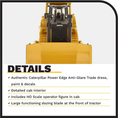 Diecast Masters Caterpillar D9T metal body with precise finish