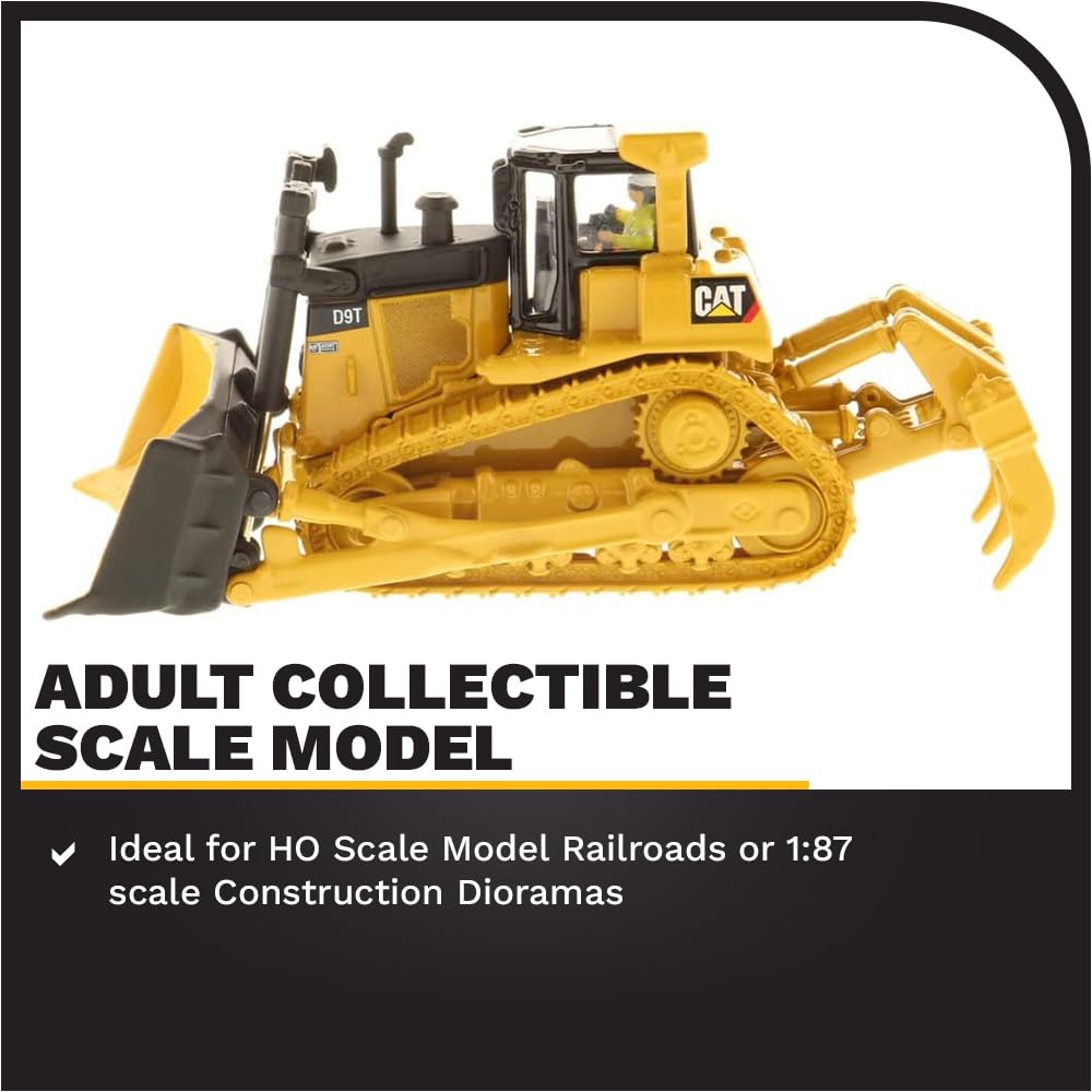 Diecast Masters Caterpillar D9T operator figure included for authentic scenes