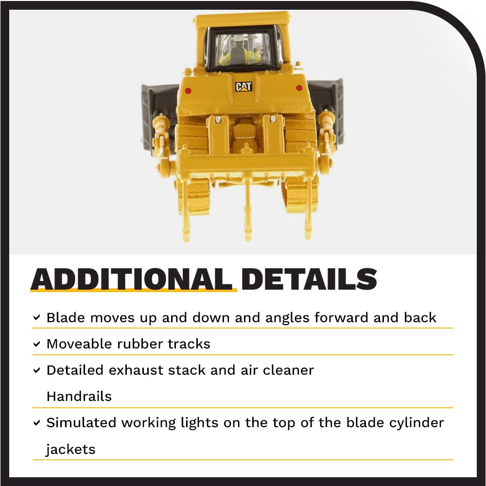 Diecast Masters Caterpillar D9T small plastic parts for detailing