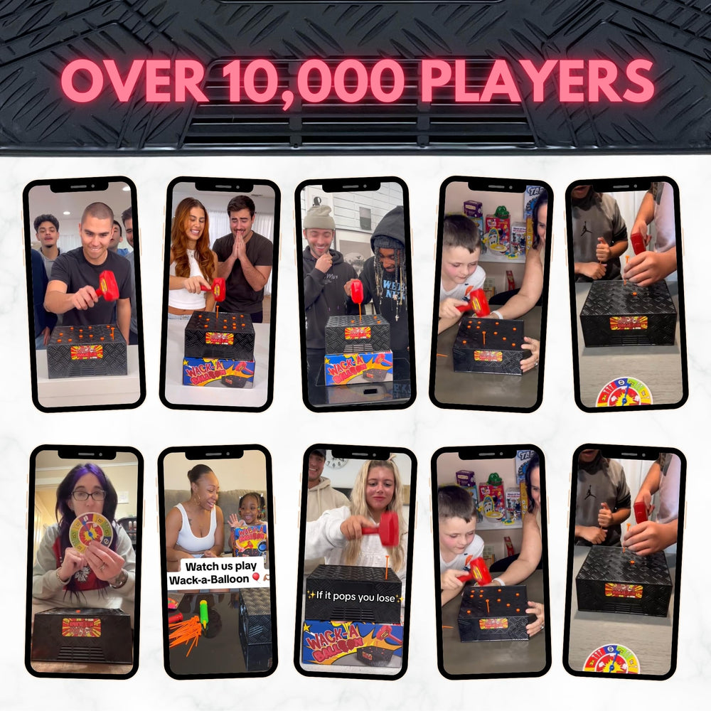 DiFFY TOYS AND GAMES Wack A Balloon spinner-action captures anticipation and boosts group engagement
