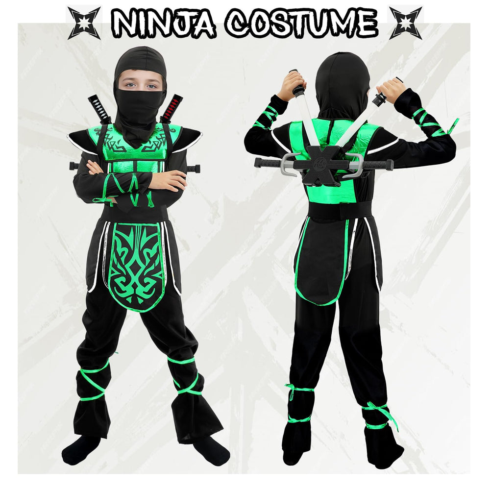 Digi ninja costume props collection sparks imaginative role-play and storytelling.