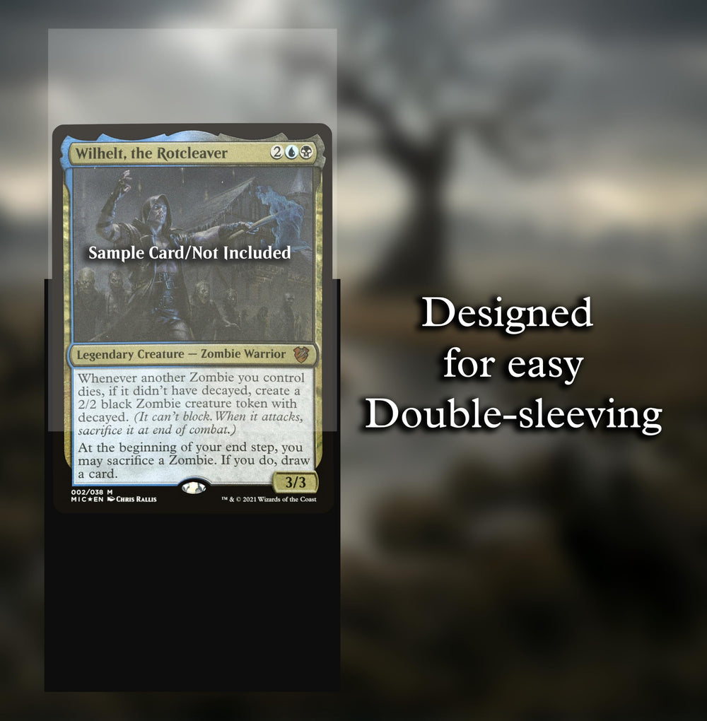 Digital Sorcery Studio Zombie 102-pack ready for double-sleeve setup.