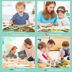 DIGOBAY gift-ready dinosaur puzzle box suitable for birthdays and holidays.