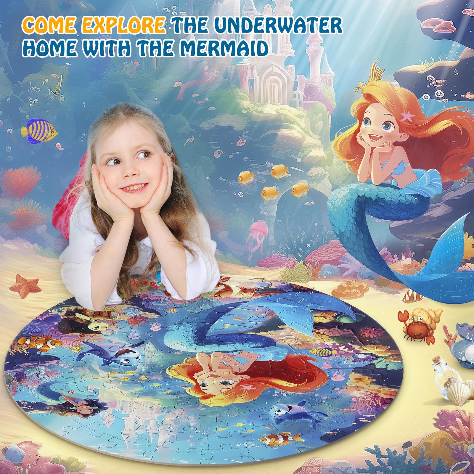 DIGOBAY mermaid castles and creatures, engaging adventurous learning moments.