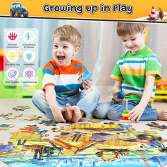 DIGOBAY safe eco-friendly cardboard puzzle with smooth edges for safe play