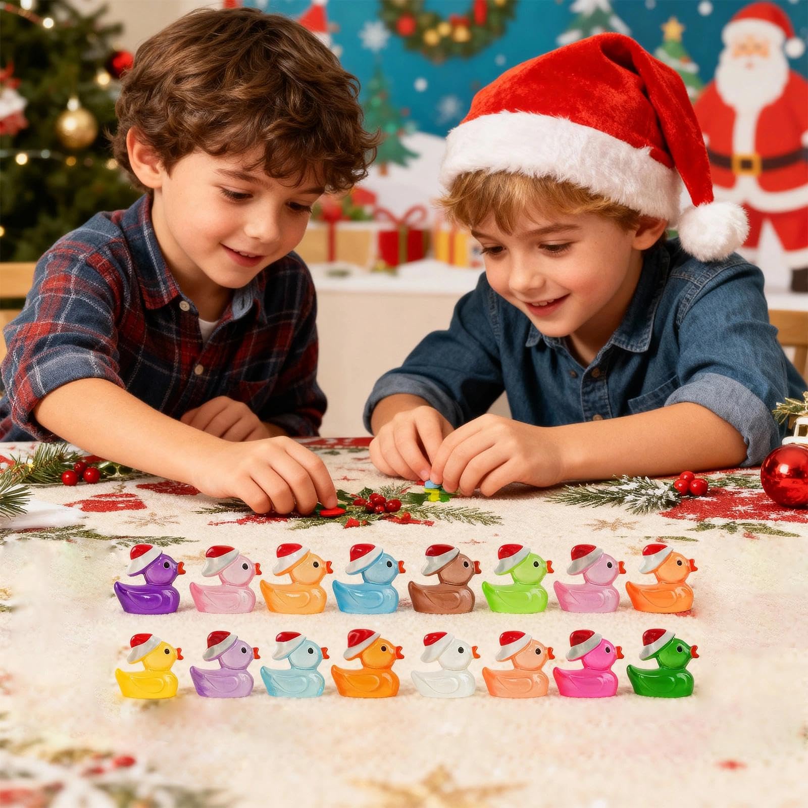 Diinokiy tiny ducks for slime kits and crafts.