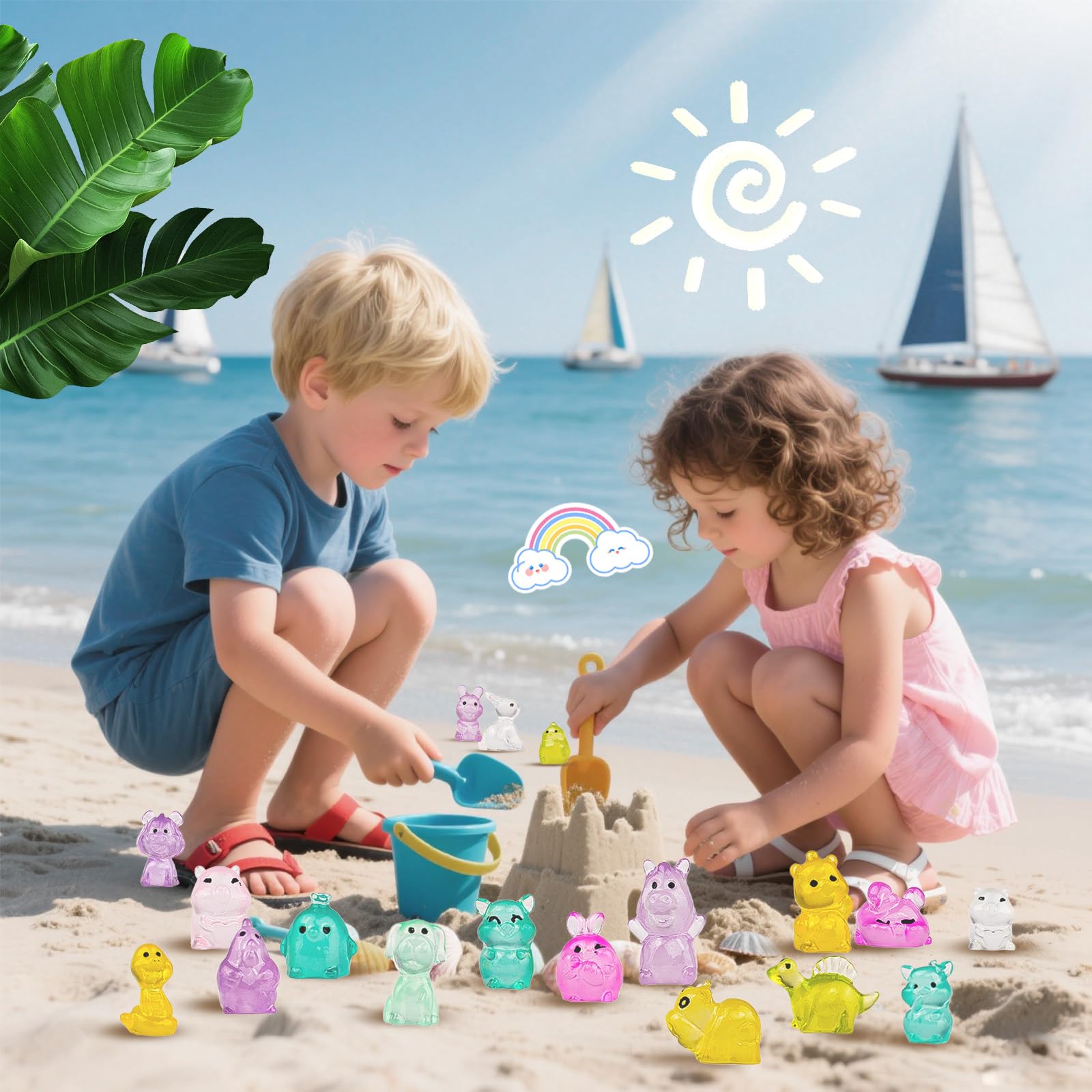 Diinokiy luminous flamingo figure adds tropical accent to fairy gardens.