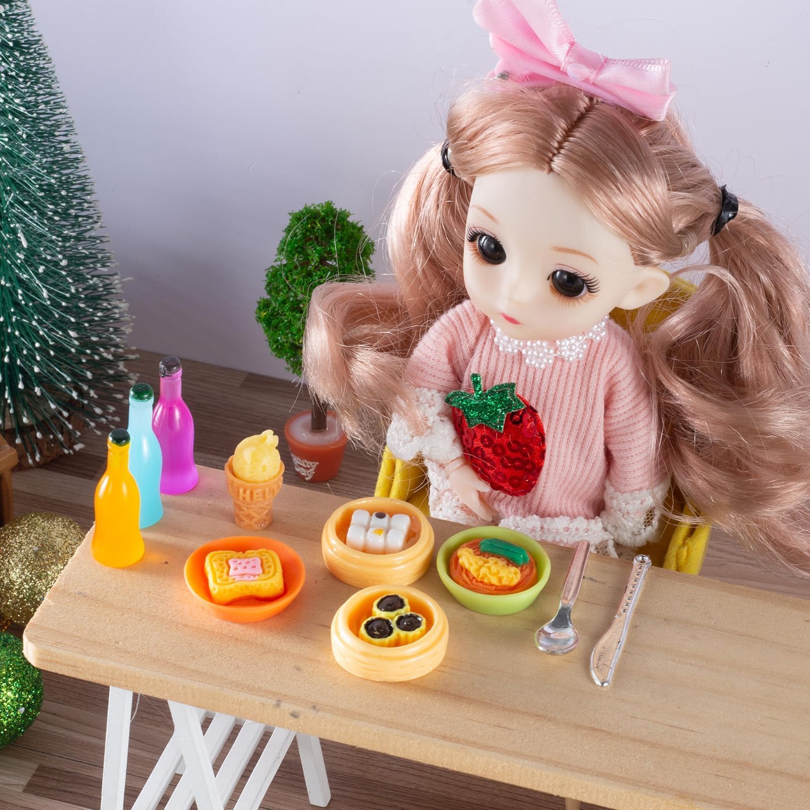 Diinokiy burger and sandwich miniature for realistic kitchen scenes and storytelling.