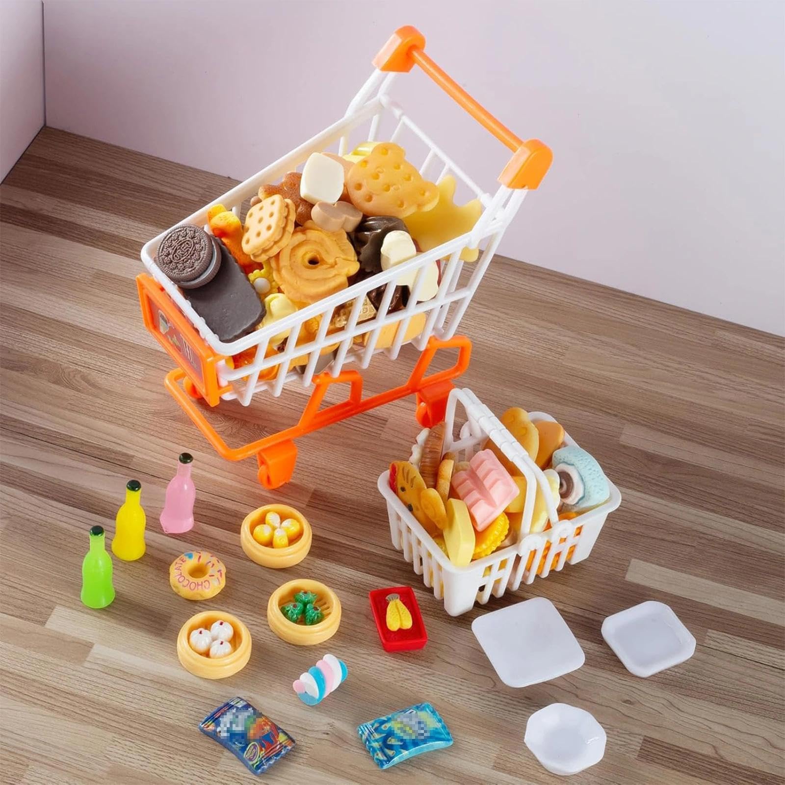 Diinokiy tableware for dollhouse dining and tea party scenes.
