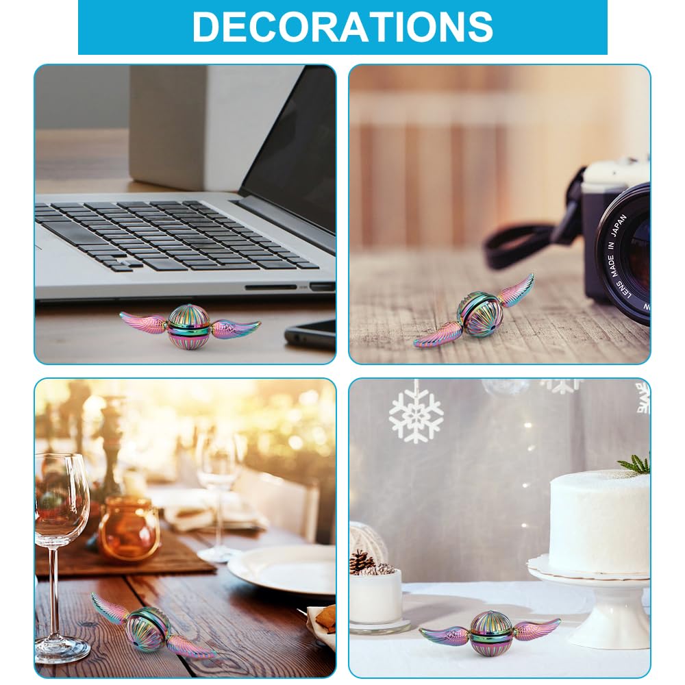 Dilabnba desk-decor rainbow adds a playful, modern touch to any space.