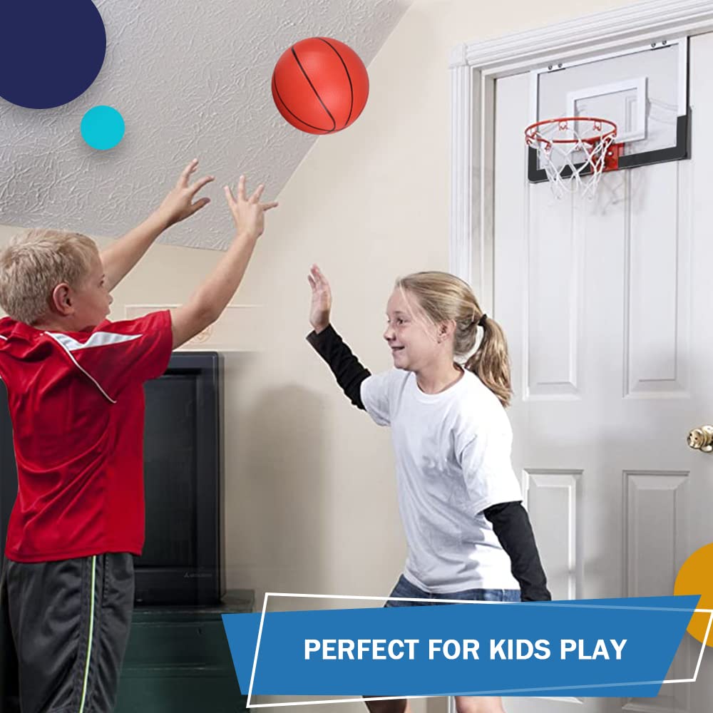 Dilabnba pool and beach use basketballs add flexibility to float and play.