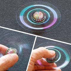 Dilabnba silent bearing system ensures smooth, quiet spins.