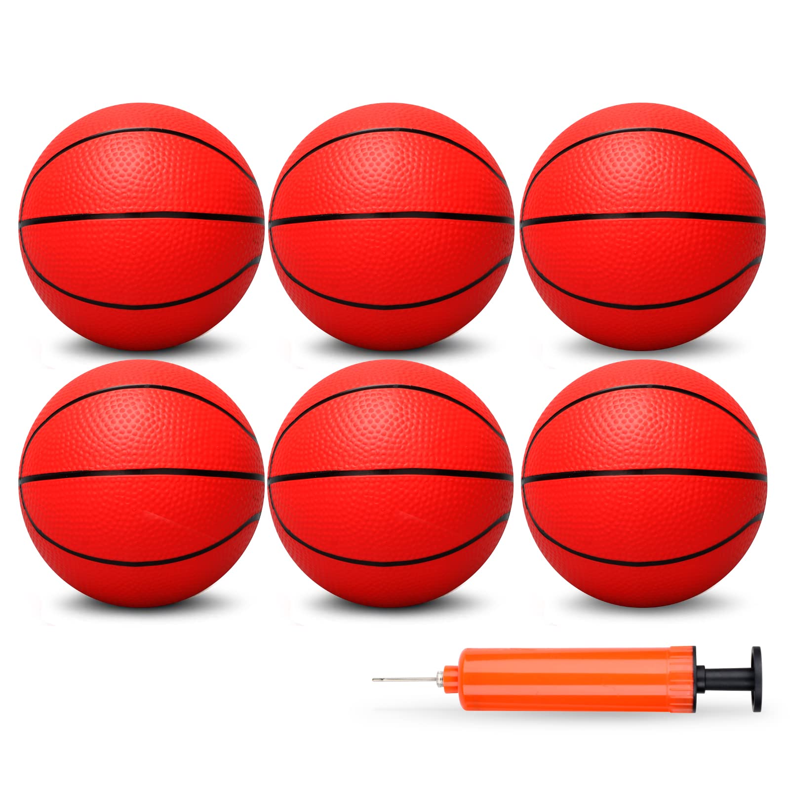 Dilabnba toddler-friendly 6-inch balls support early shooting and coordination.