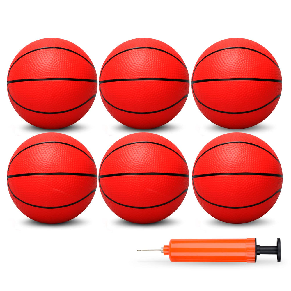 Dilabnba toddler-friendly 6-inch balls support early shooting and coordination.