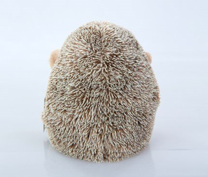 DILLY DUDU Hedgehog plush detail highlighting silky fur texture for cuddles.