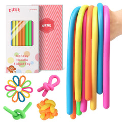 Diltik sensory strings in rainbow colors for calming focus at school