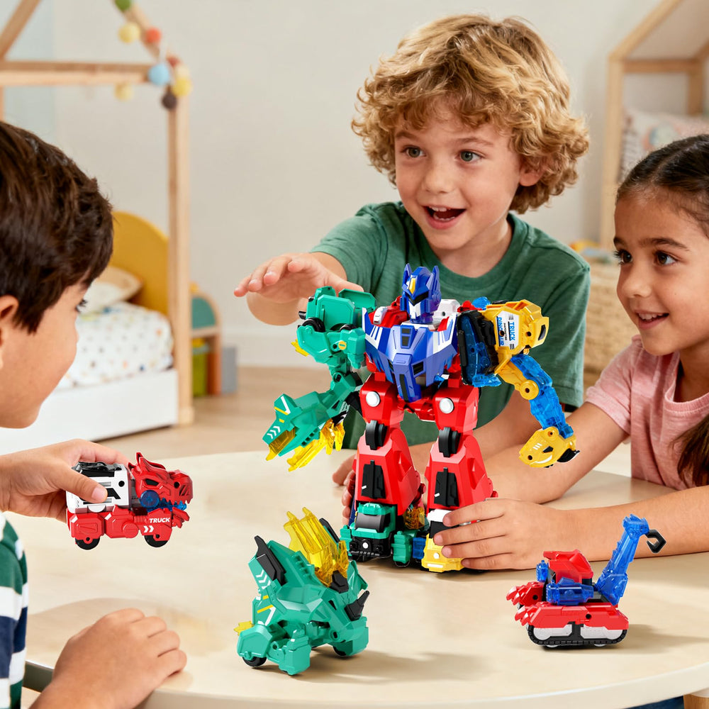 Dimoarch thick ABS plastic construction ensures safe, durable playtime.