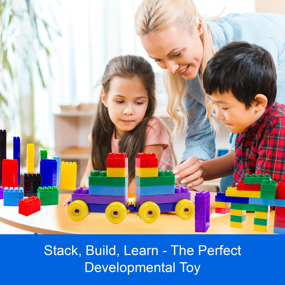 Dimple large easy-to-assemble blocks for toddlers