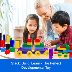 Dimple large easy-to-assemble blocks for toddlers