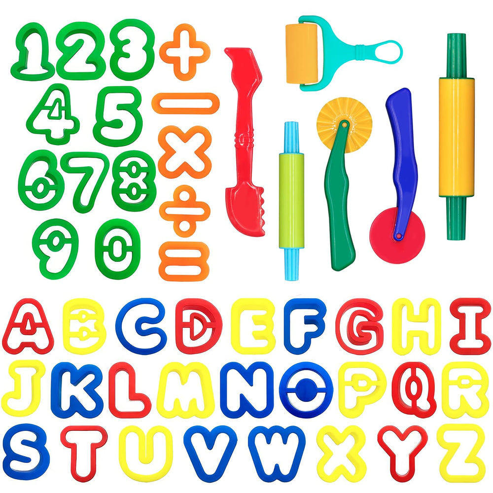 DIMROM nine-tool clay and play dough set for versatile shaping and crafting