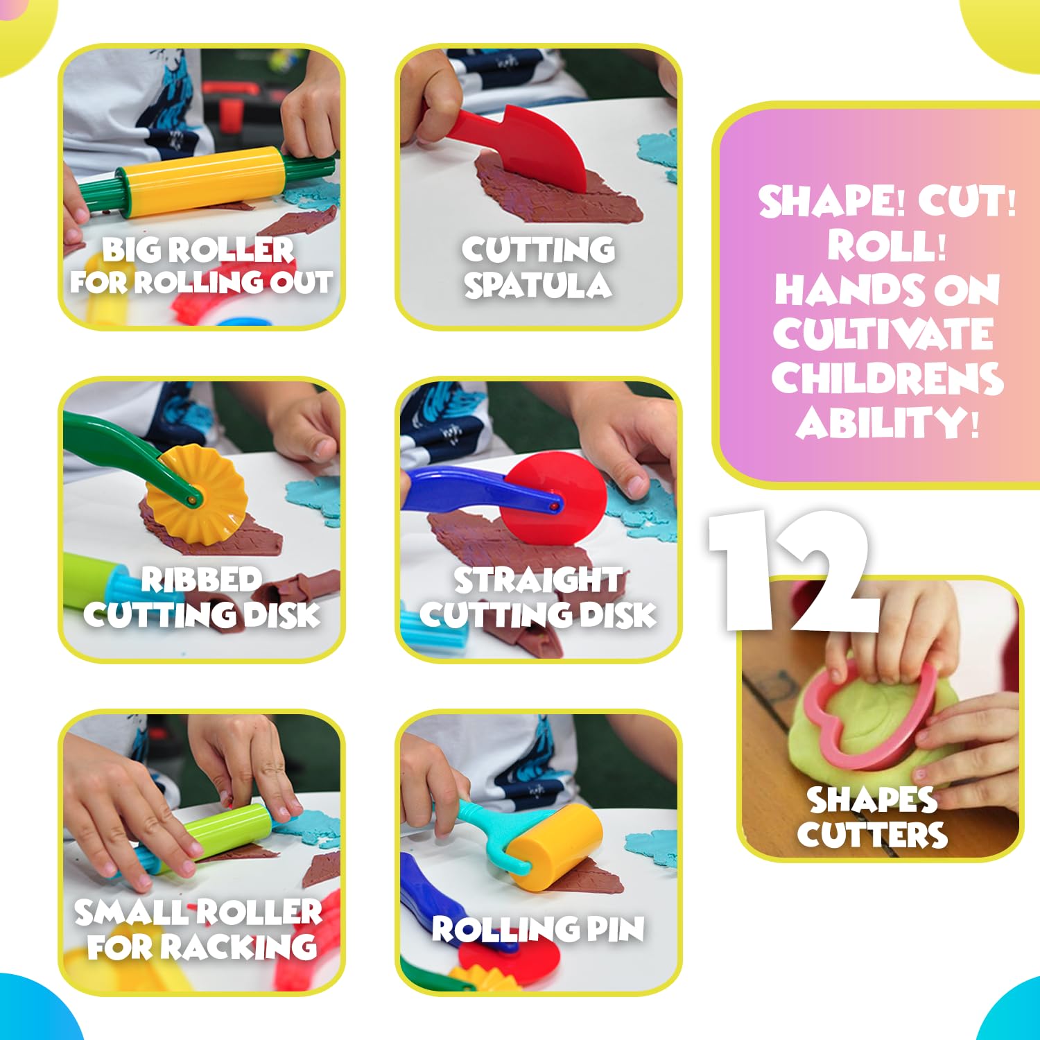 DIMROM tools enable easy cleanup after colorful, messy sessions in class or home