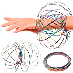 DIMROM Flow Ring Spinner color-change motion for calming focus during work