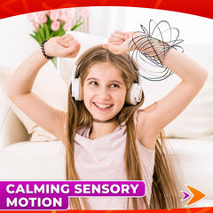 DIMROM Flow Ring Spinner supports multiple shapes for creative play.
