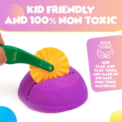 DIMROM imaginative play with molding and sculpting tools for kids