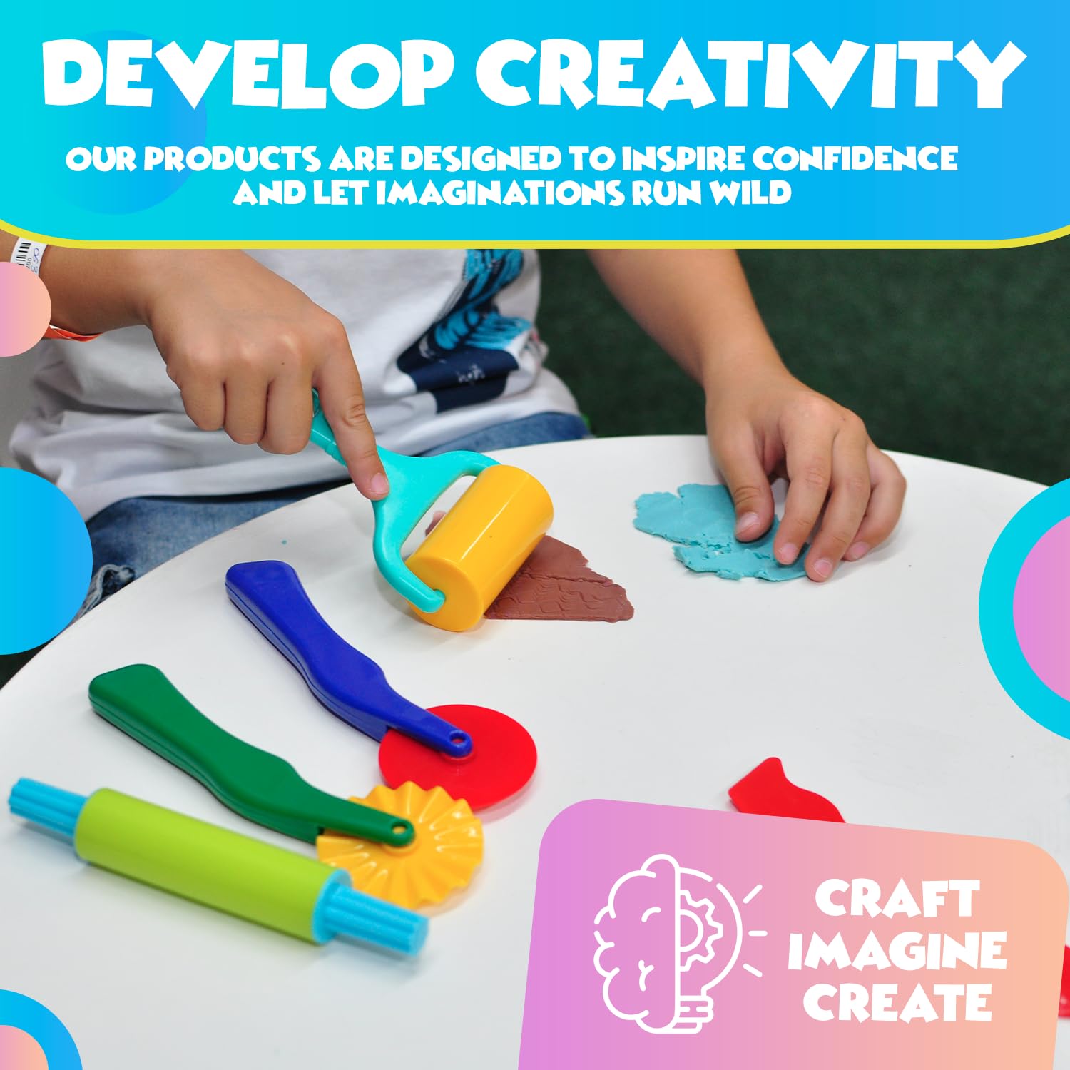 DIMROM tools inspiring imaginative play and self-expression in young artists