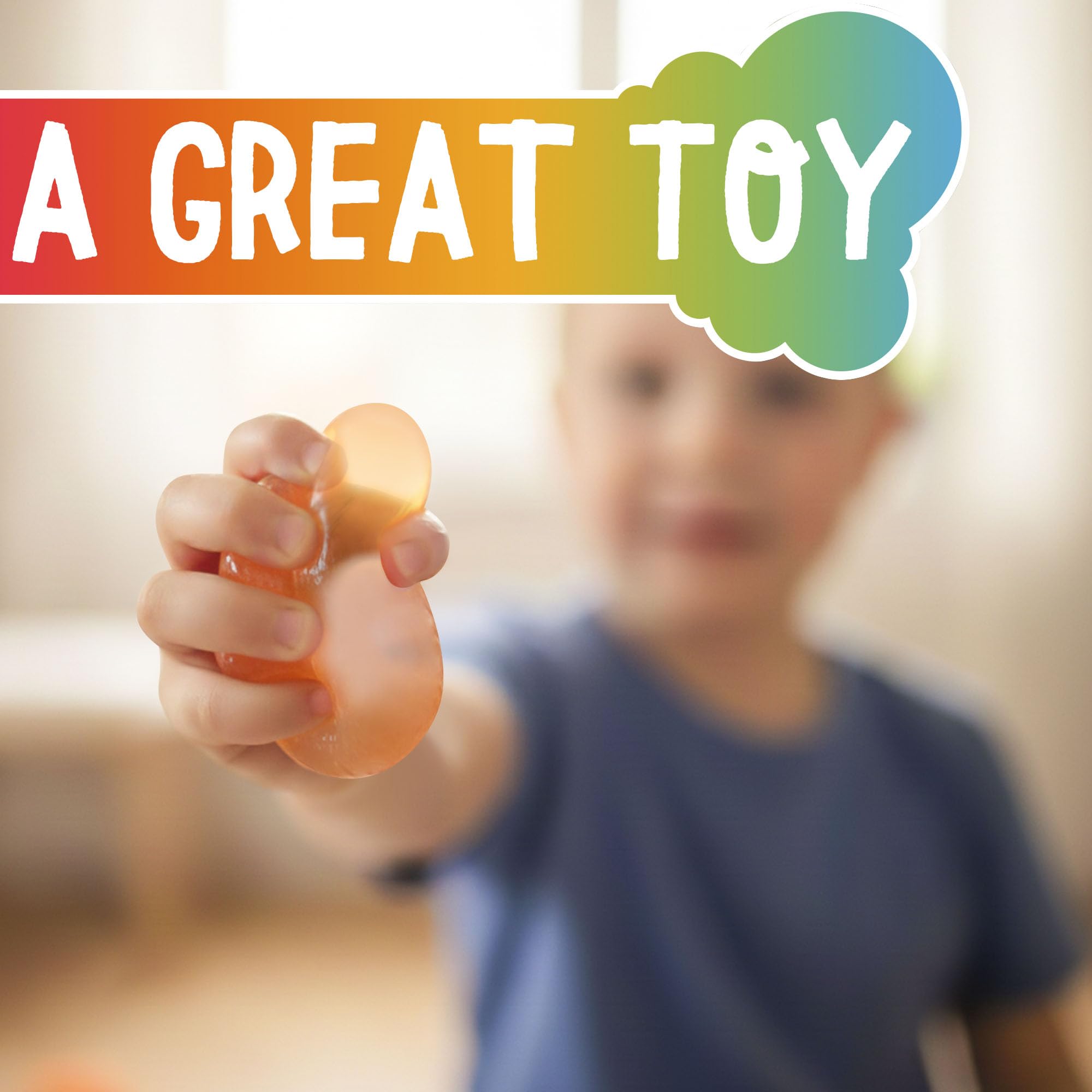 DIMROM squishy glow ball sticks to surfaces for focus