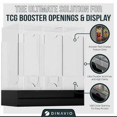 Dinavio Crafthouse 4mm acrylic construction protects booster packs