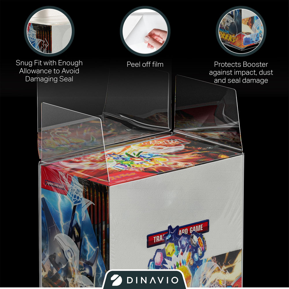 Dust and dirt shield helps keep boosters looking new.
