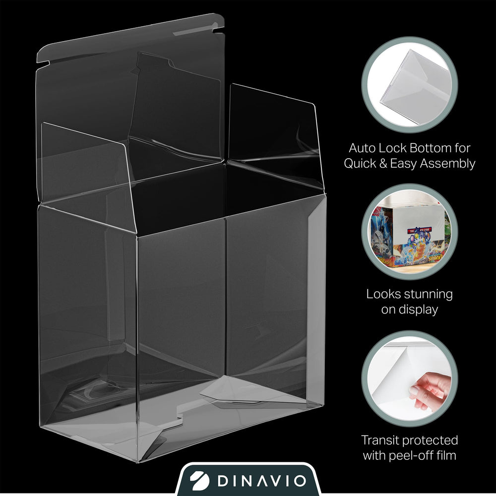 Peel-off film delivers pristine clarity during setup.