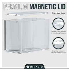 Dinavio Crafthouse PKMN Booster Box Case fits 5.4 x 3 x 4.8 inches precisely.