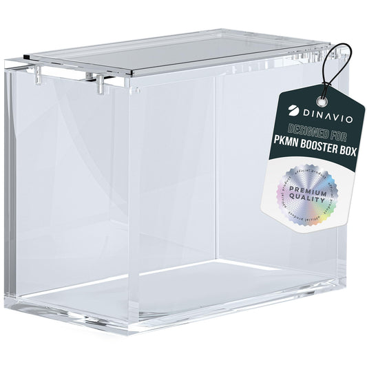 Dinavio Crafthouse PKMN Booster Box Case with magnet lid for secure display.