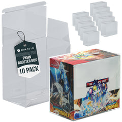 Dinavio Crafthouse PKMN booster box protector offers clear visibility and reliable 10-pack protection.
