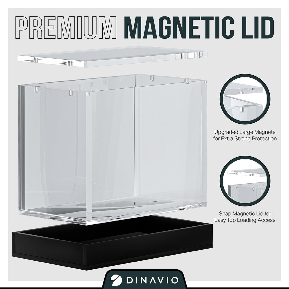 Dinavio Crafthouse PKMN Booster Box Case crystal-clear visibility highlights colors.