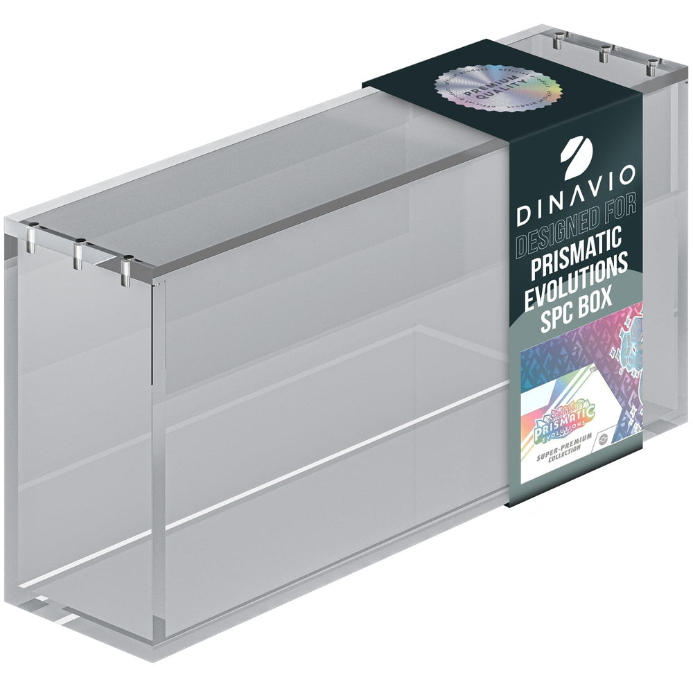Dinavio Crafthouse Prismatic Evolutions box case; preserves original seal.