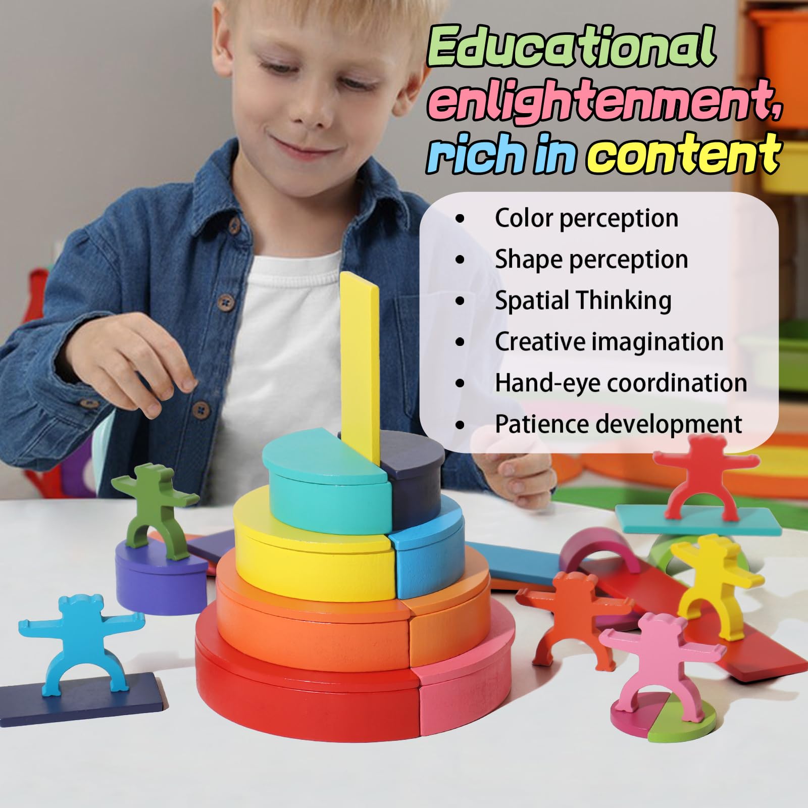 Dinhon wooden dolls add playful storytelling to open-ended adventures.