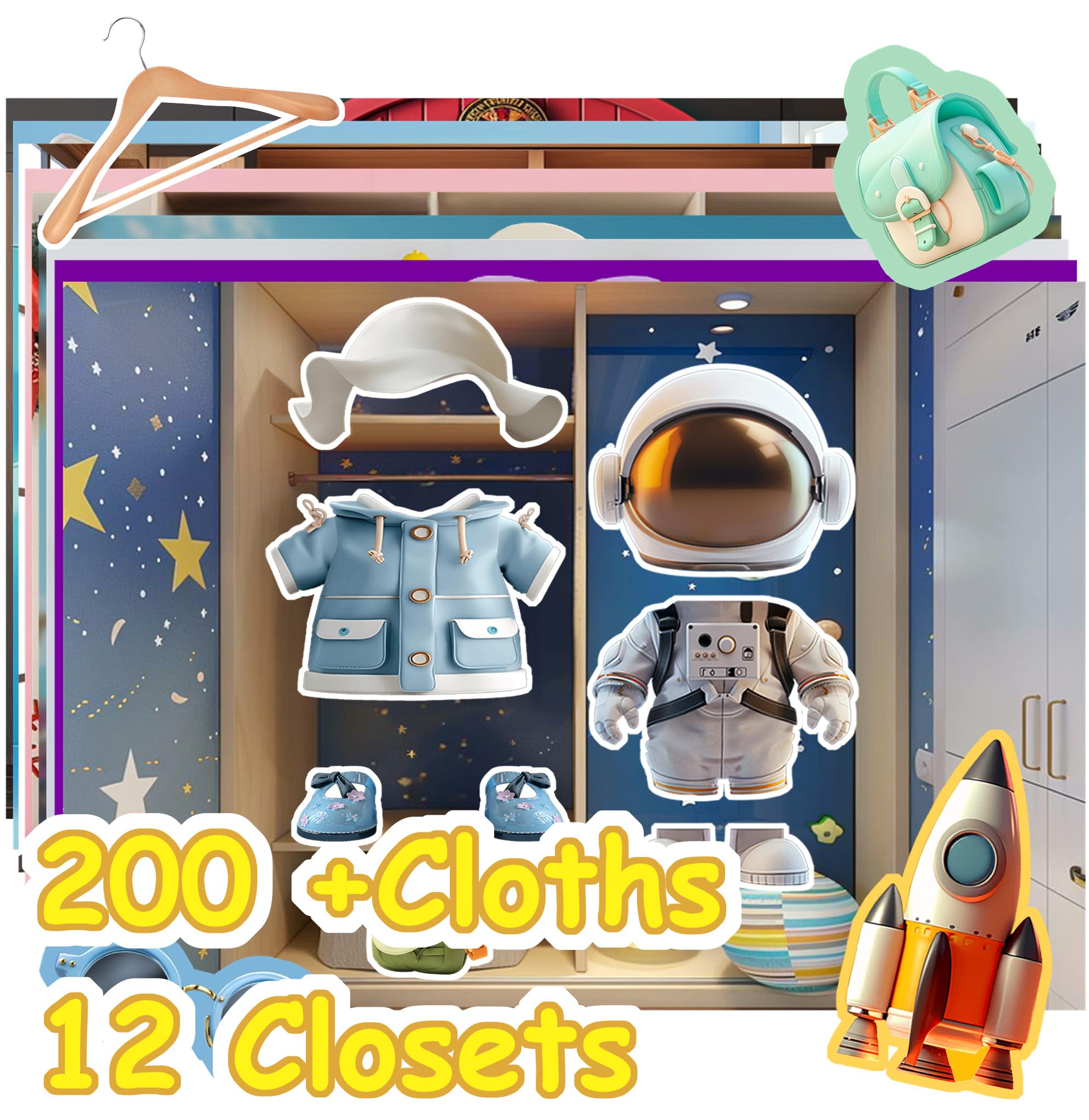 Dino Fun 12-animal outfits and accessories image demonstrating imaginative dress-up
