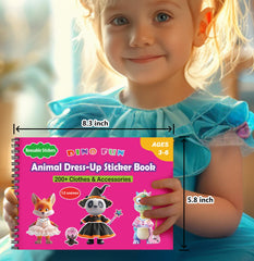 Dino Fun gift-ready dress-up book ideal for creativity in kids