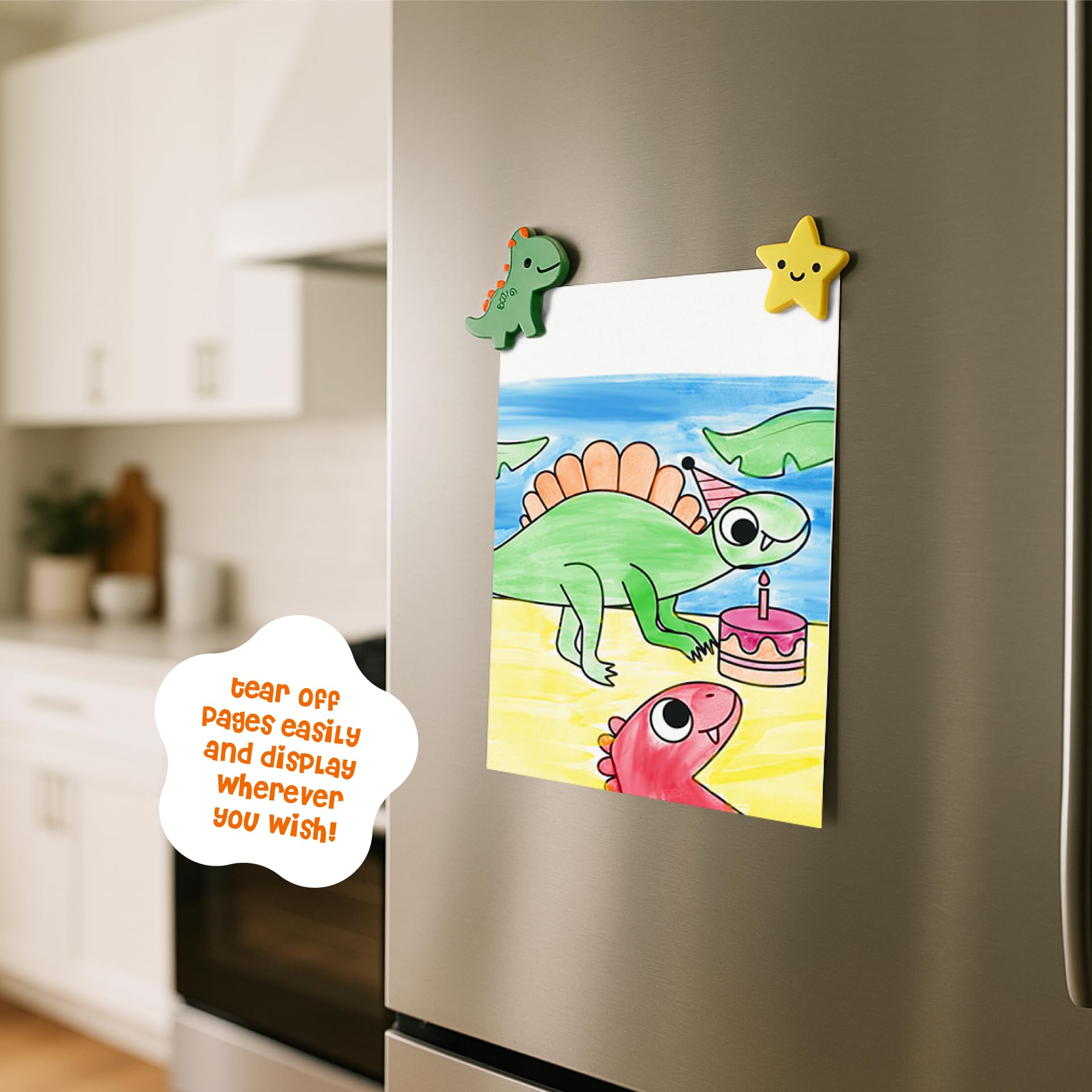 DINO MINI Watercolor Fun Pack birthday-friendly art activity for kids