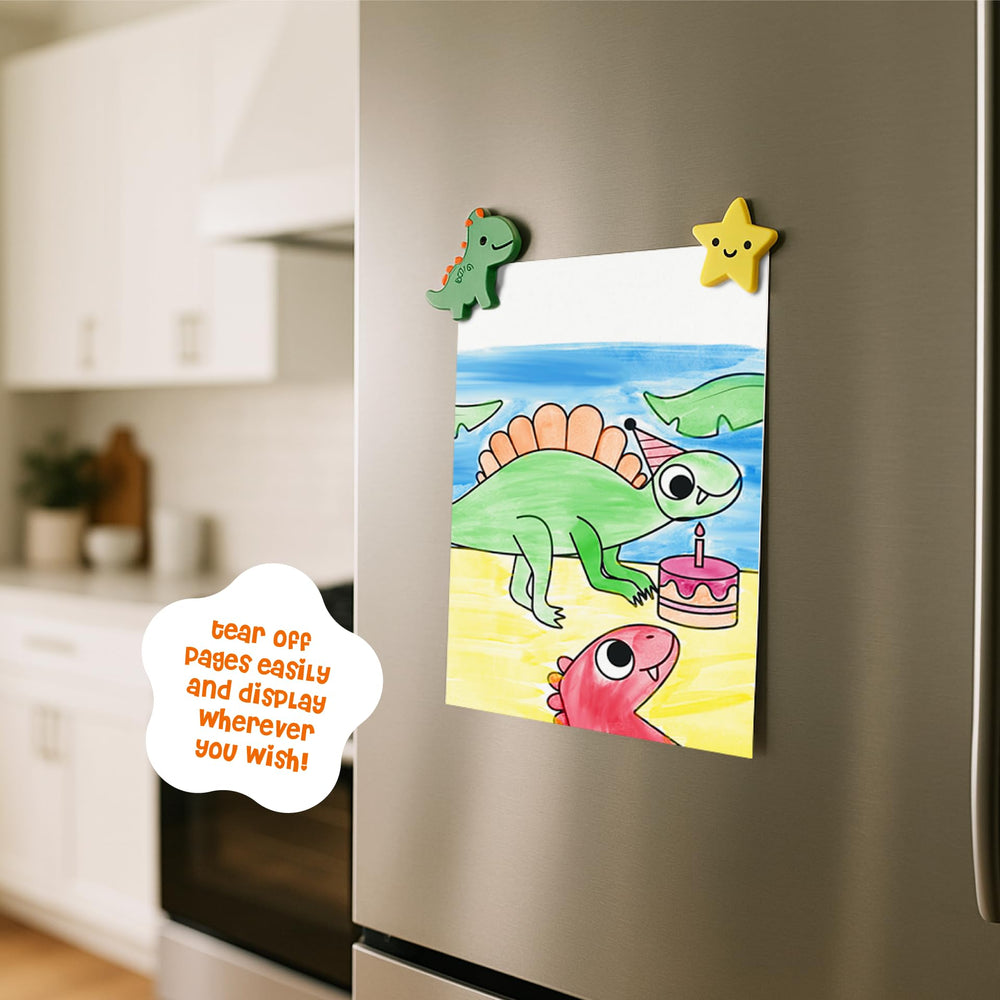DINO MINI Watercolor Fun Pack birthday-friendly art activity for kids