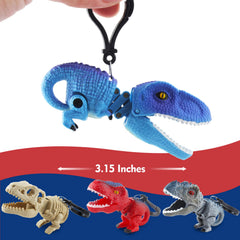 DINOBROS mini dino chompers, 3-15 inch, easy for kids to hold