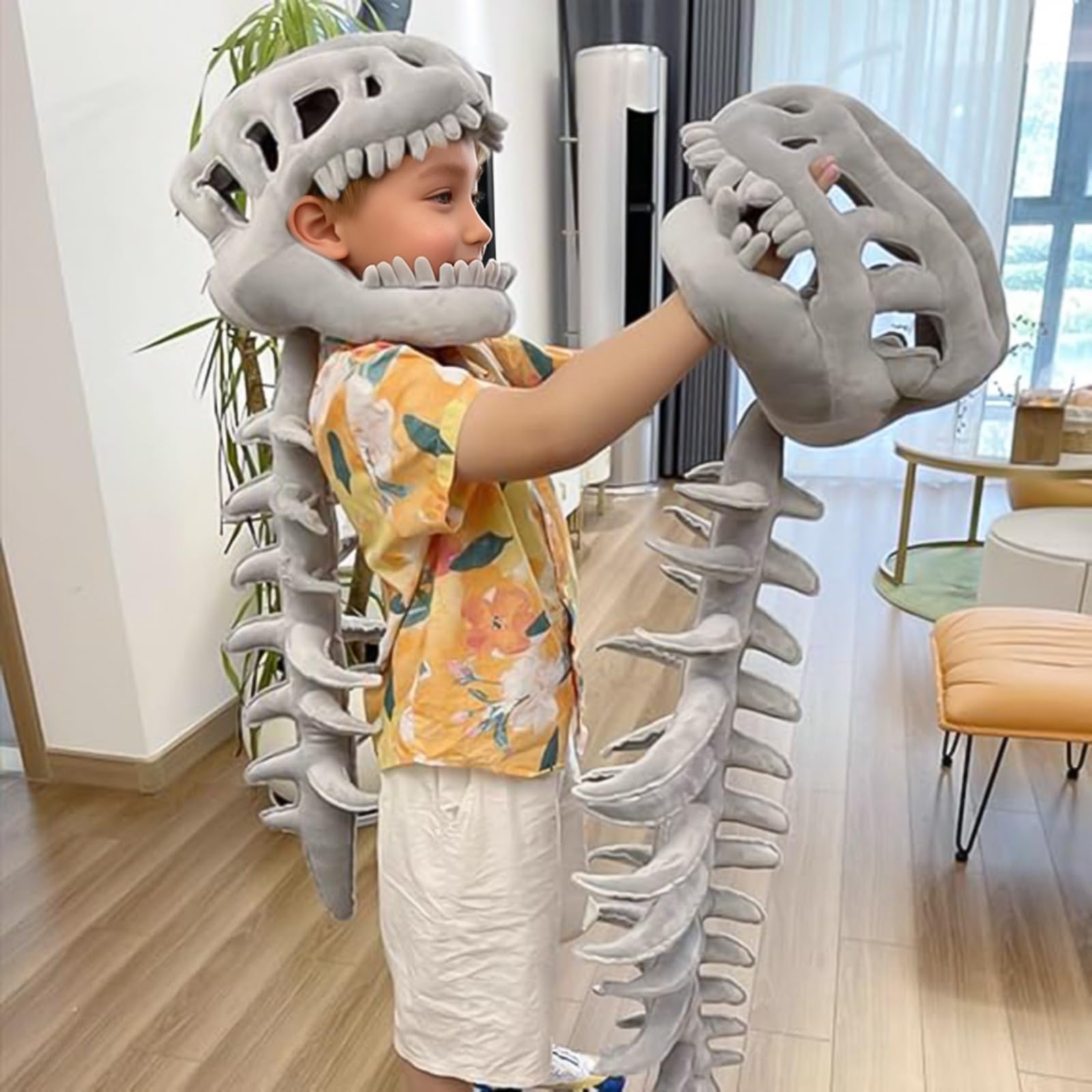 Soft plush fabric provides skin-friendly wear