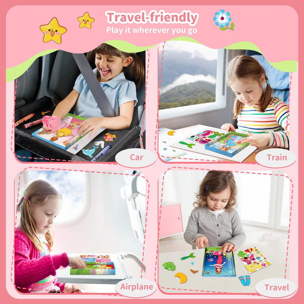 DINSUMRUG durable double-layer magnetic design withstands busy play.