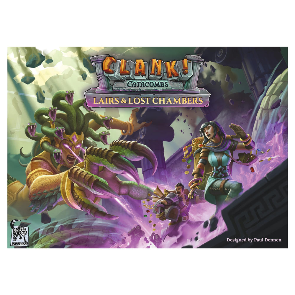 Dire Wolf Clank Catacombs: Lairs and Lost Chambers image—spot new lairs and dramatic dungeon exploration