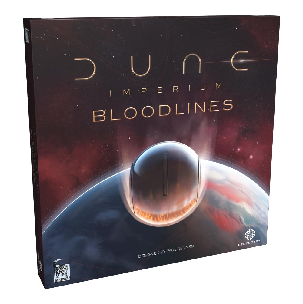 Dire Wolf Dune: Imperium Bloodlines card art showcases new leaders and cards for expanded strategic options.