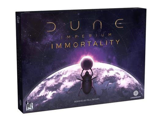 Dire Wolf Dune Imperium Immortality expansion components on the table boost gameplay variety.